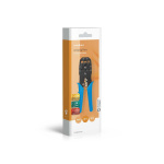 Nedis Krimptang | CAT5 / CAT5e / CAT6 / CAT6a / RJ10 / RJ11 | Snijden / Strippen / Tang | ABS / Staal | Blauw
