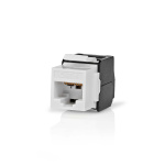 Nedis Keystone | CAT6 | RJ45 Female | U/UTP | ABS | Doos