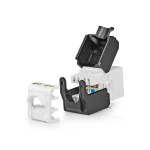 Nedis Keystone | CAT6 | RJ45 Female | U/UTP | ABS | Doos