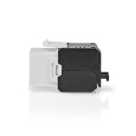 Nedis Keystone | CAT6a | RJ45 Female | U/UTP | ABS | Doos