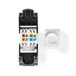 Nedis Keystone | CAT6a | RJ45 Female | U/UTP | ABS | Doos