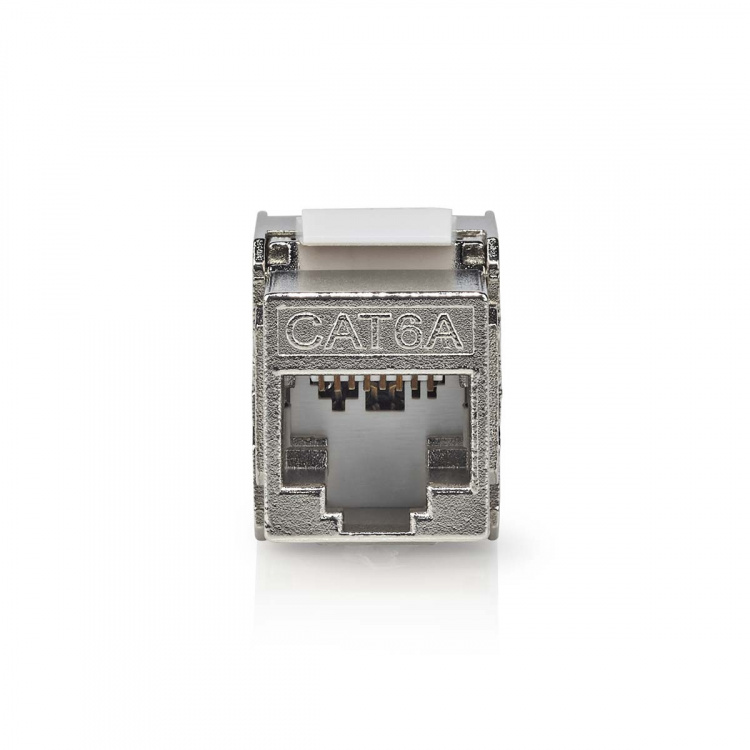 Nedis Keystone | CAT6a | RJ45 Female | S/FTP | Metaal | Doos