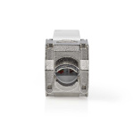 Nedis Keystone | CAT7 | RJ45 Female | S/FTP | Metaal | Doos