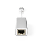 Nedis USB-netwerkadapter | USB 3.2 Gen 1 | 1 Gbps | USB-A Male | RJ45 Female | 0.20 m | Rond | Verguld | Koper | Zilver | Cover Window Box Nedis USB-netwerkadapter | USB 3.2 Gen 1 | 1 Gbps | USB-A Male | RJ45 Female | 0.20 m | Rond | Verguld | Koper | Zilver | Cover Window Box