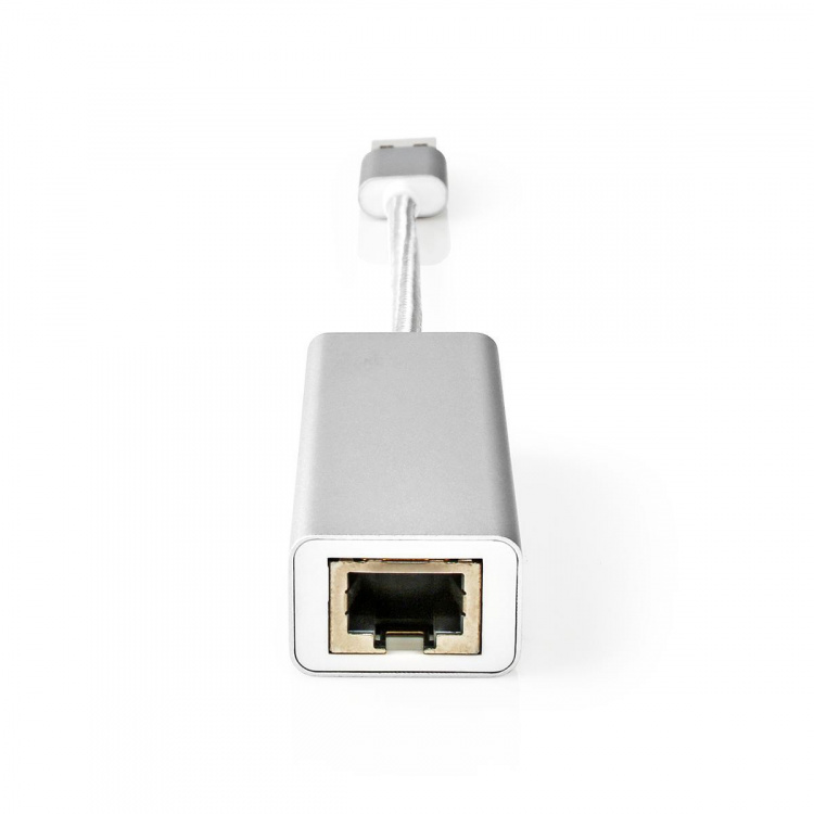 Nedis USB-netwerkadapter | USB 3.2 Gen 1 | 1 Gbps | USB-A Male | RJ45 Female | 0.20 m | Rond | Verguld | Koper | Zilver | Cover Window Box Nedis USB-netwerkadapter | USB 3.2 Gen 1 | 1 Gbps | USB-A Male | RJ45 Female | 0.20 m | Rond | Verguld | Koper | Zilver | Cover Window Box