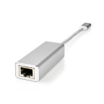 Nedis USB-netwerkadapter | USB 3.2 Gen 1 | 1 Gbps | USB-C™ Male | RJ45 Female | 0.20 m | Rond | Verguld | Vertind-Koper | Zilver | Cover Window Box Nedis USB-netwerkadapter | USB 3.2 Gen 1 | 1 Gbps | USB-C™ Male | RJ45 Female | 0.20 m | Rond | Verguld | Vertind-Koper | Zilver | Cover Window Box