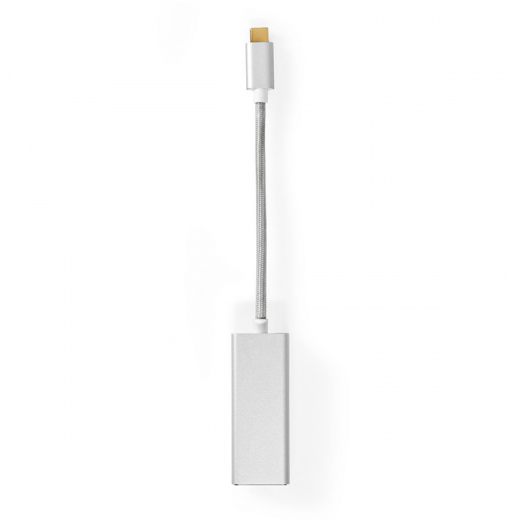 Nedis USB-netwerkadapter | USB 3.2 Gen 1 | 1 Gbps | USB-C™ Male | RJ45 Female | 0.20 m | Rond | Verguld | Vertind-Koper | Zilver | Cover Window Box Nedis USB-netwerkadapter | USB 3.2 Gen 1 | 1 Gbps | USB-C™ Male | RJ45 Female | 0.20 m | Rond | Verguld | Vertind-Koper | Zilver | Cover Window Box