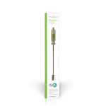Nedis Antennekabel Installatiegereedschap | Screw Driver | Geel / Transparant | ABS