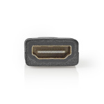 Nedis HDMI™-Adapter | HDMI™ Mini-Connector | HDMI™ Output | Verguld | Recht | ABS | Zwart | 1 Stuks | Blister