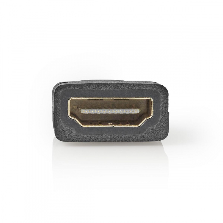 Nedis HDMI™-Adapter | HDMI™ Mini-Connector | HDMI™ Output | Verguld | Recht | ABS | Zwart | 1 Stuks | Blister