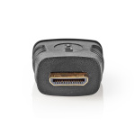 Nedis HDMI™-Adapter | HDMI™ Mini-Connector | HDMI™ Output | Verguld | Recht | ABS | Zwart | 1 Stuks | Blister