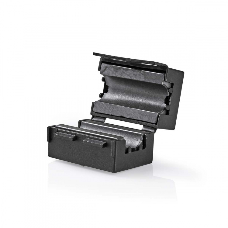 Nedis Ferrietfilter | 6.50 mm | ABS | Zwart | 25 Stuks | Doos Nedis Ferrietfilter | 6.50 mm | ABS | Zwart | 25 Stuks | Doos