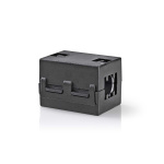 Nedis Ferrietfilter | 6.50 mm | ABS | Zwart | 25 Stuks | Doos Nedis Ferrietfilter | 6.50 mm | ABS | Zwart | 25 Stuks | Doos