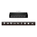 Edimax 8-poorts gigabit desktop-switch