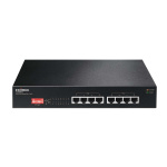 Edimax Lange afstand 8-poorts Gigabit PoE+-switch met DIP-switch