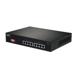 Edimax Lange afstand 8-poorts Gigabit PoE+-switch met DIP-switch