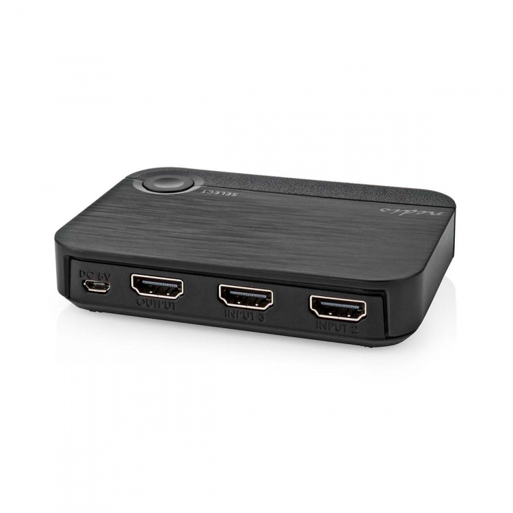 Nedis HDMI™-Converter | 1x USB-C™ / 2x HDMI™ Input | 1x HDMI™ Output | 1-weg | 4K@60Hz | 18 Gbps | ABS | Antraciet Nedis HDMI™-Converter | 1x USB-C™ / 2x HDMI™ Input | 1x HDMI™ Output | 1-weg | 4K@60Hz | 18 Gbps | ABS | Antraciet