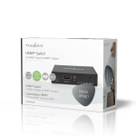 Nedis HDMI™-Switch | 3 poort(en) | 3x HDMI™ Input | 1x HDMI™ Output | 8K@60Hz | 45 Gbps | Afstandbestuurbaar | Aluminium | Antraciet Nedis HDMI™-Switch | 3 poort(en) | 3x HDMI™ Input | 1x HDMI™ Output | 8K@60Hz | 45 Gbps | Afstandbestuurbaar | Aluminium | Antraciet