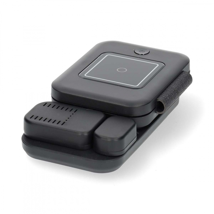 Nedis Draadloze Oplader | 3-in-1 | 15 W | LED-indicatie in gebruik | Inclusief kabel | USB-A / USB-C™ | 1.00 m