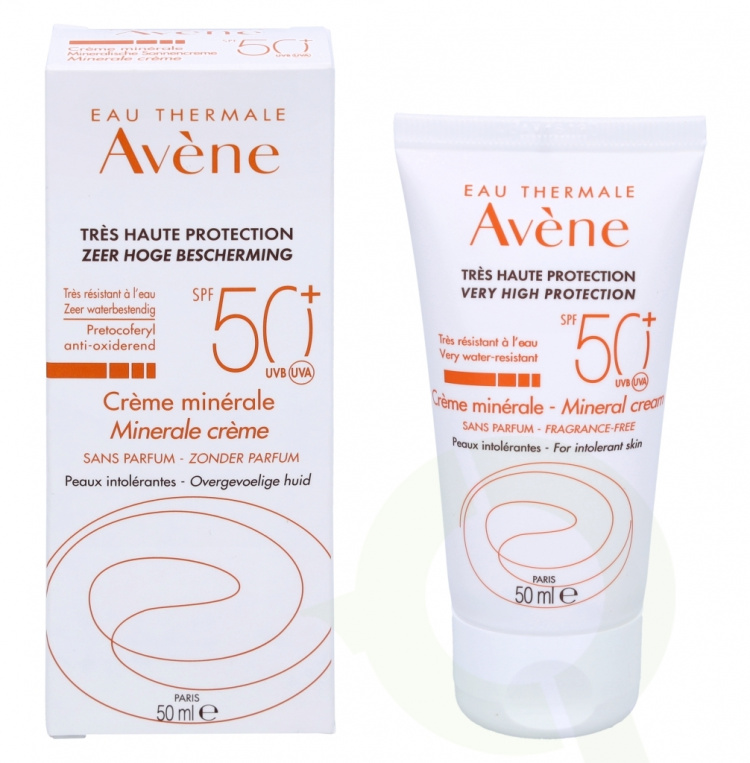 Avene Sun Care Mineral Cream SPF50+ 50 ml