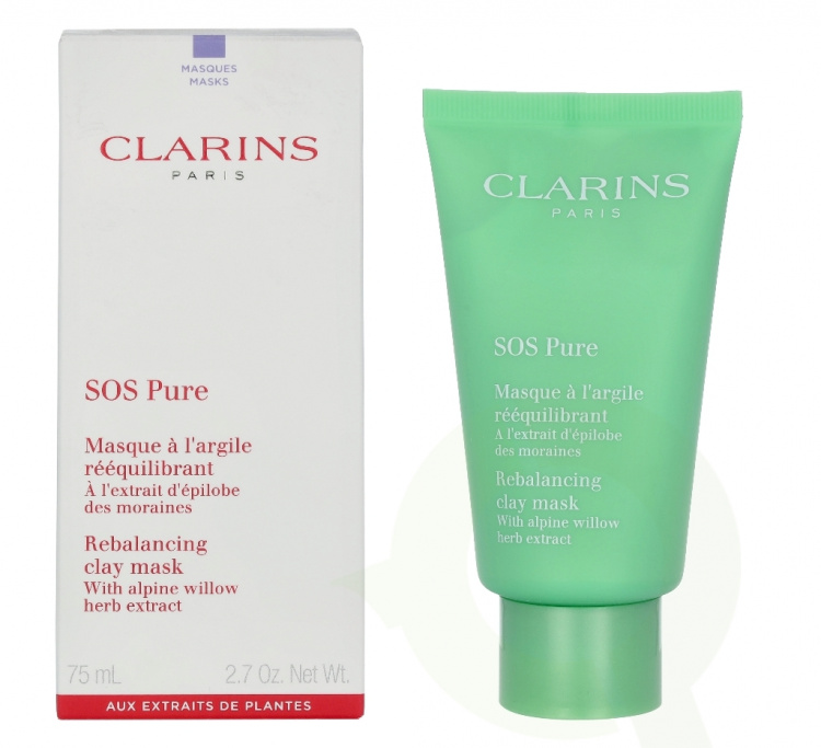 Clarins SOS Pure Rebalancing Clay Mask 75 ml