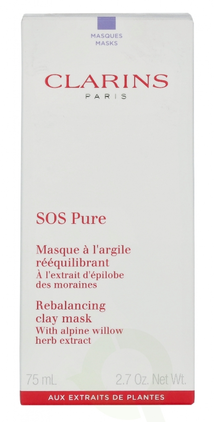 Clarins SOS Pure Rebalancing Clay Mask 75 ml