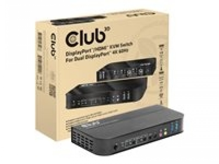 Club 3D CSV-7210 KVM / audio-switch Desktop