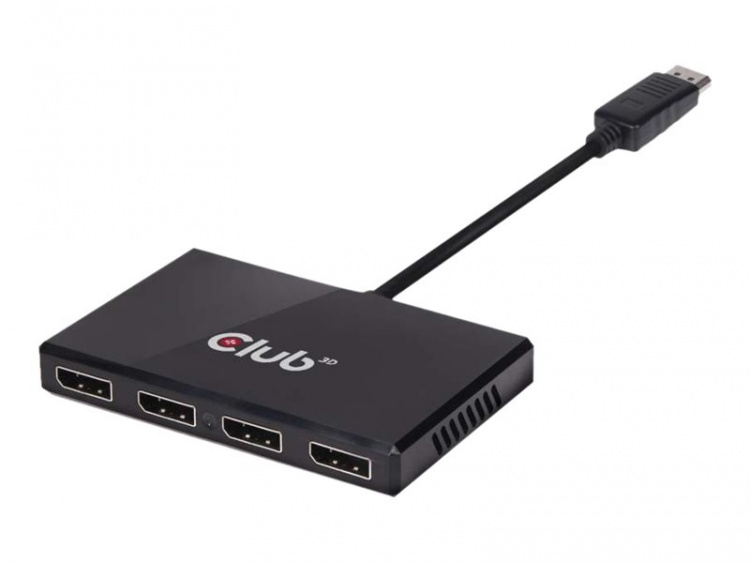 Club 3D MST Hub 1x DisplayPort -> 4x DisplayPort