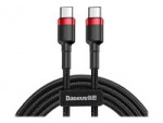 Baseus Cafule USB 2.0 USB Type-C cable 1m Black Red