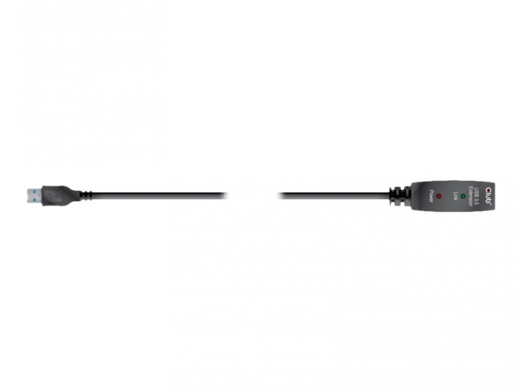 Club 3D USB 3.2 Gen1 Active Repeater Cable 5m M/F 28AWG Club 3D USB 3.2 Gen1 Active Repeater Cable 5m M/F 28AWG