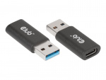 Club 3D USB 3.2 Gen 1 USB-C-adapter Svart