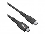 Club 3D USB 2.0 / USB 3.0 / USB 3.2 Gen 1 USB Type-C-kabel 1m Svart