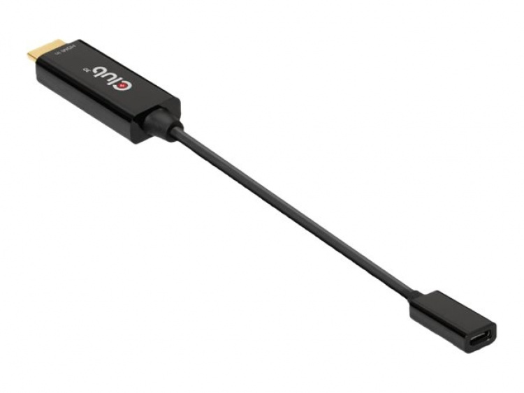 Club 3D Videoadapterkabel HDMI / USB 22cm Black