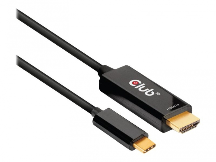 Club 3D Video adapter cable DisplayPort / HDMI 1.8m Black Club 3D Video adapter cable DisplayPort / HDMI 1.8m Black