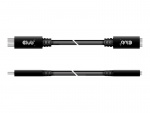 Club 3D USB Type-C forlængerkabel 1m Sort Club 3D USB Type-C forlængerkabel 1m Sort