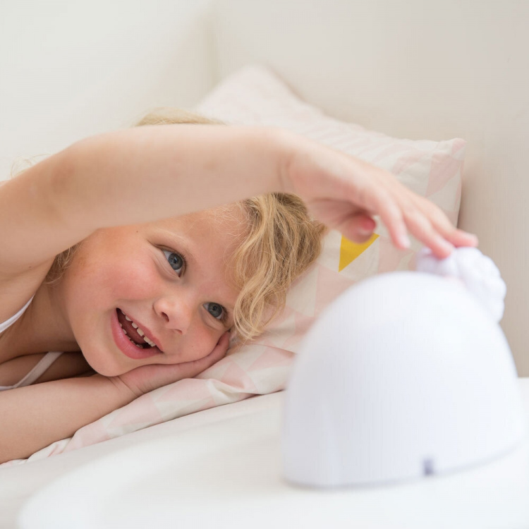 Zazu Sam slaapritme wekker, schaap, grijs