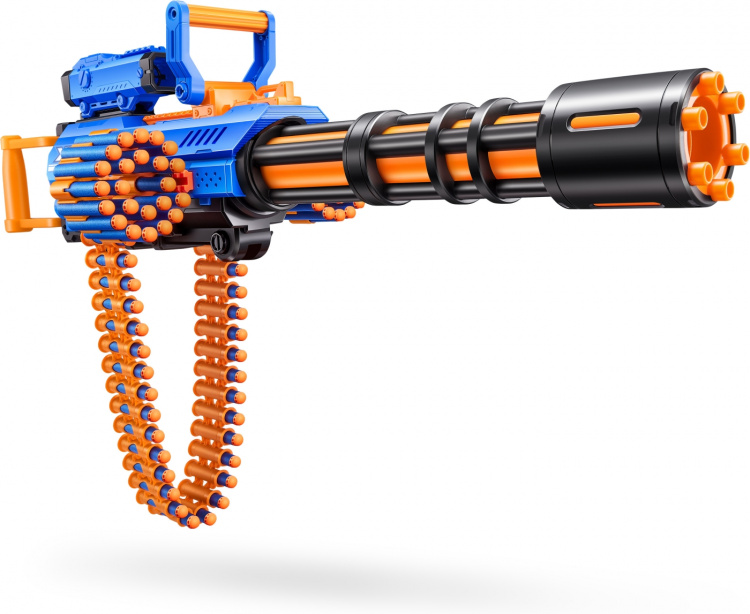 X-Shot Insanity Gemotoriseerd Rage Fire Gatlin Pistool met statief - schuimpistool