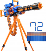 X-Shot Insanity Gemotoriseerd Rage Fire Gatlin Pistool met statief - schuimpistool