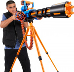 X-Shot Insanity Gemotoriseerd Rage Fire Gatlin Pistool met statief - schuimpistool