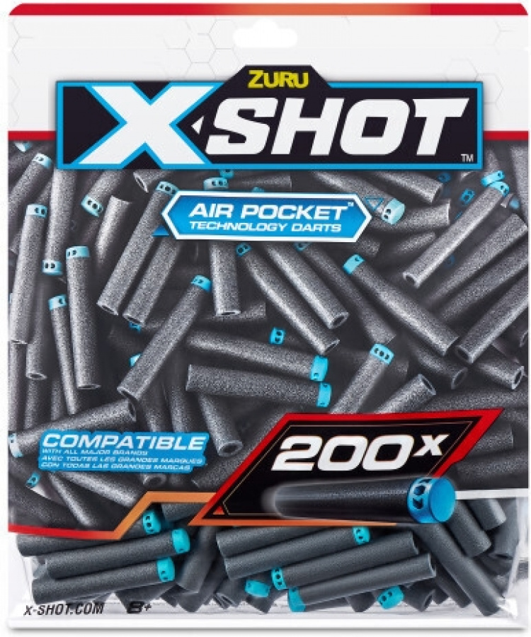 X-Shot Excel Foam Darts - navulpak, 200 patronen X-Shot Excel Foam Darts - navulpak, 200 patronen