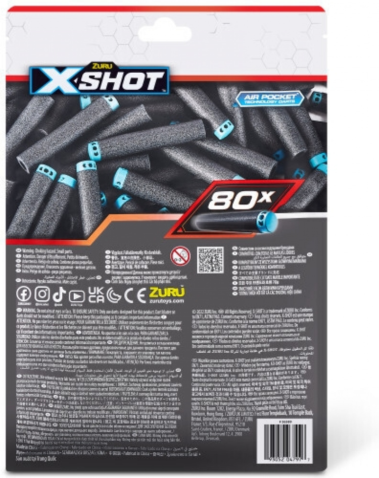 X-Shot Excel Foam Darts - navulpak, 200 patronen X-Shot Excel Foam Darts - navulpak, 200 patronen