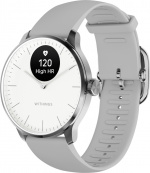 Withings Scanwatch Light smartwatch, 37 mm, wit/grijs