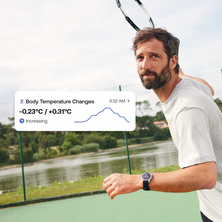 Withings Scanwatch 2 smartwatch, 42 mm, zwart Withings Scanwatch 2 smartwatch, 42 mm, zwart