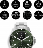 Withings Scanwatch Nova smartwatch, 42 mm, groen