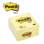 3M Post-it 636B notitieblokje, 76 x 76 mm, geel