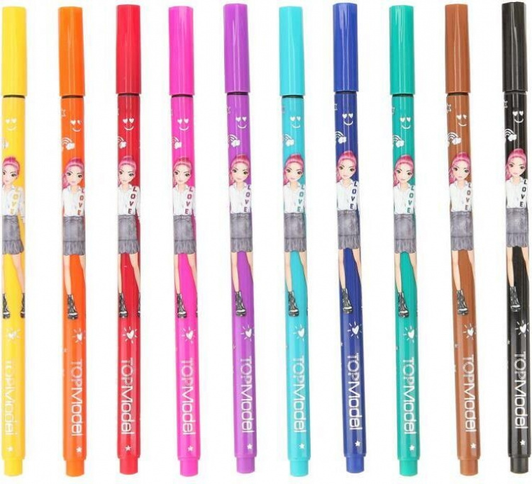 TOPModel markers met dunne punt