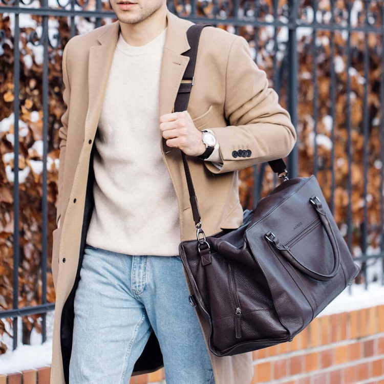 Aarni weekendtas, donkerbruin