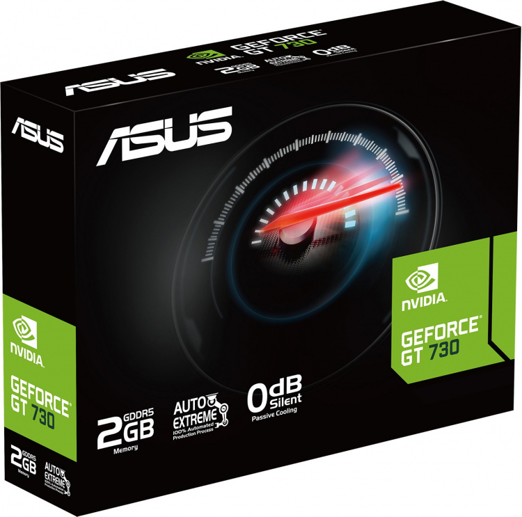 ASUS GeForce GT 730 2GB GDDR5 grafische kaart ASUS GeForce GT 730 2GB GDDR5 grafische kaart