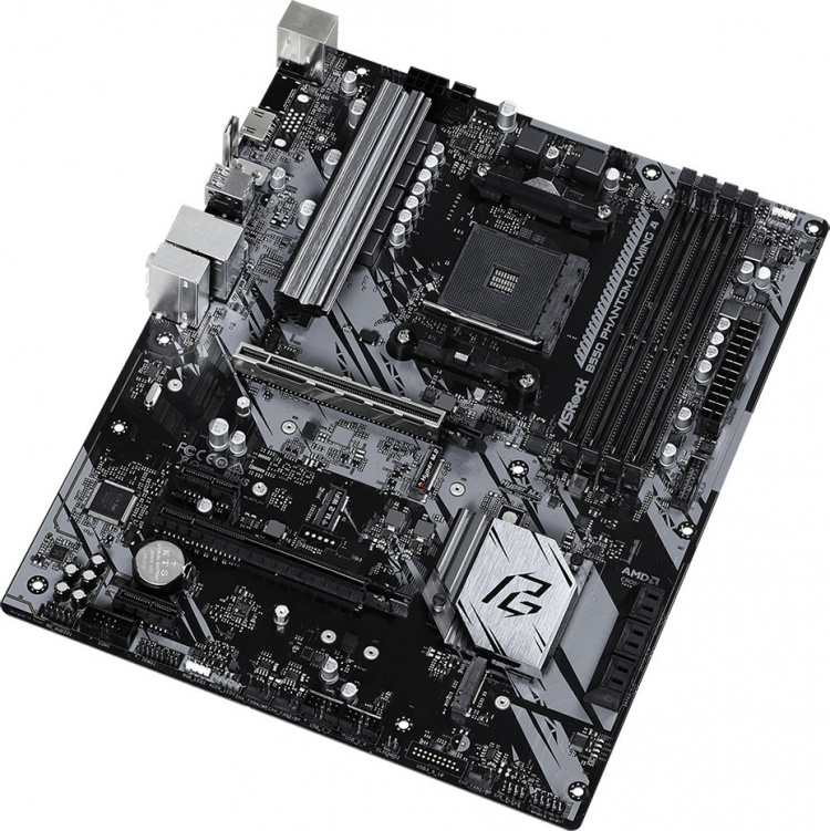 ASRock B550M PHANTOM GAMING 4 AM4 mATX moederbord ASRock B550M PHANTOM GAMING 4 AM4 mATX moederbord