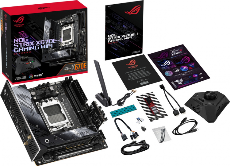 ASUS ROG STRIX X670E-I GAMING WIFI mITX moederbord